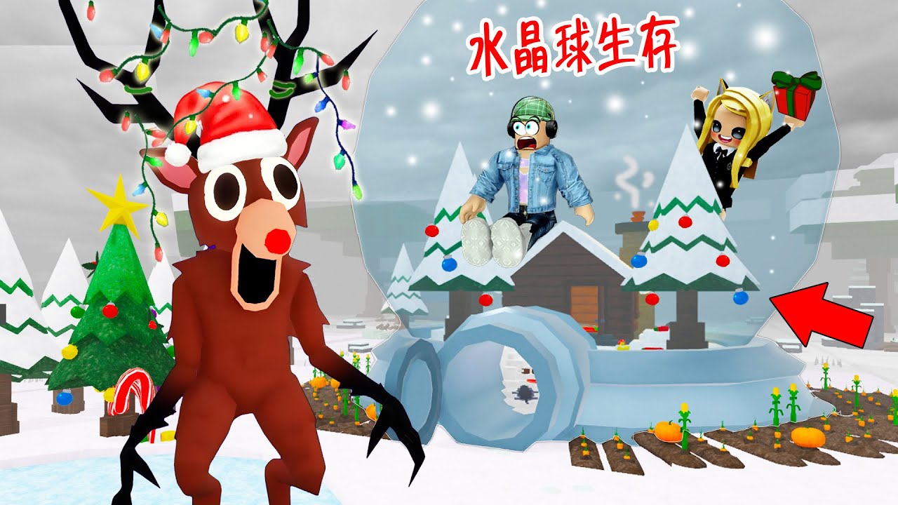 森林生存99夜：水晶球內生存，我們成了最美擺件？……99 Nights in the Forest🔦  | ROBLOX