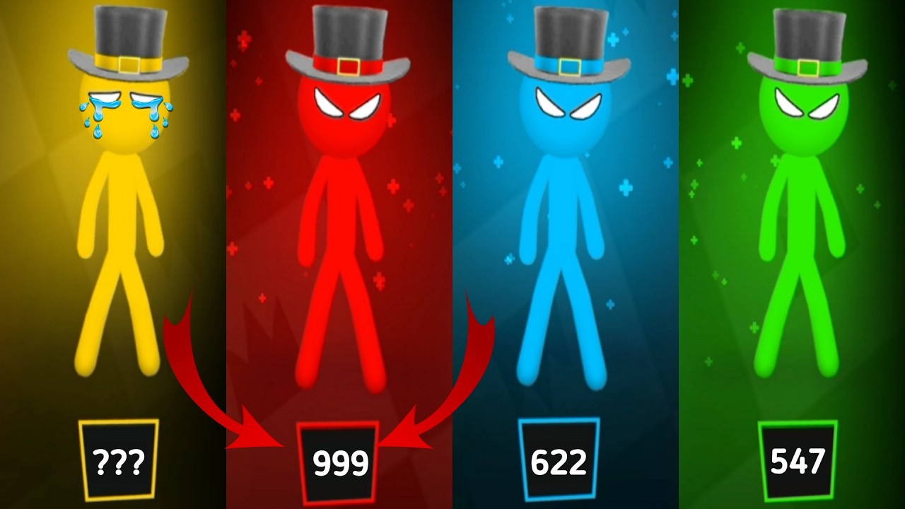 🤣Забавный турнир мини-игр по Stickman Party - геймплей #stickmanparty #sticman