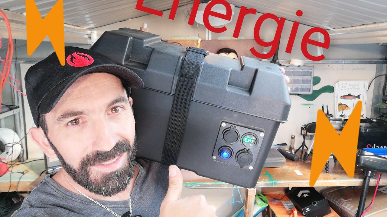 fabrication d'une station énergie pas cher ⚡🔌🤑 portable avec batterie decharge lente