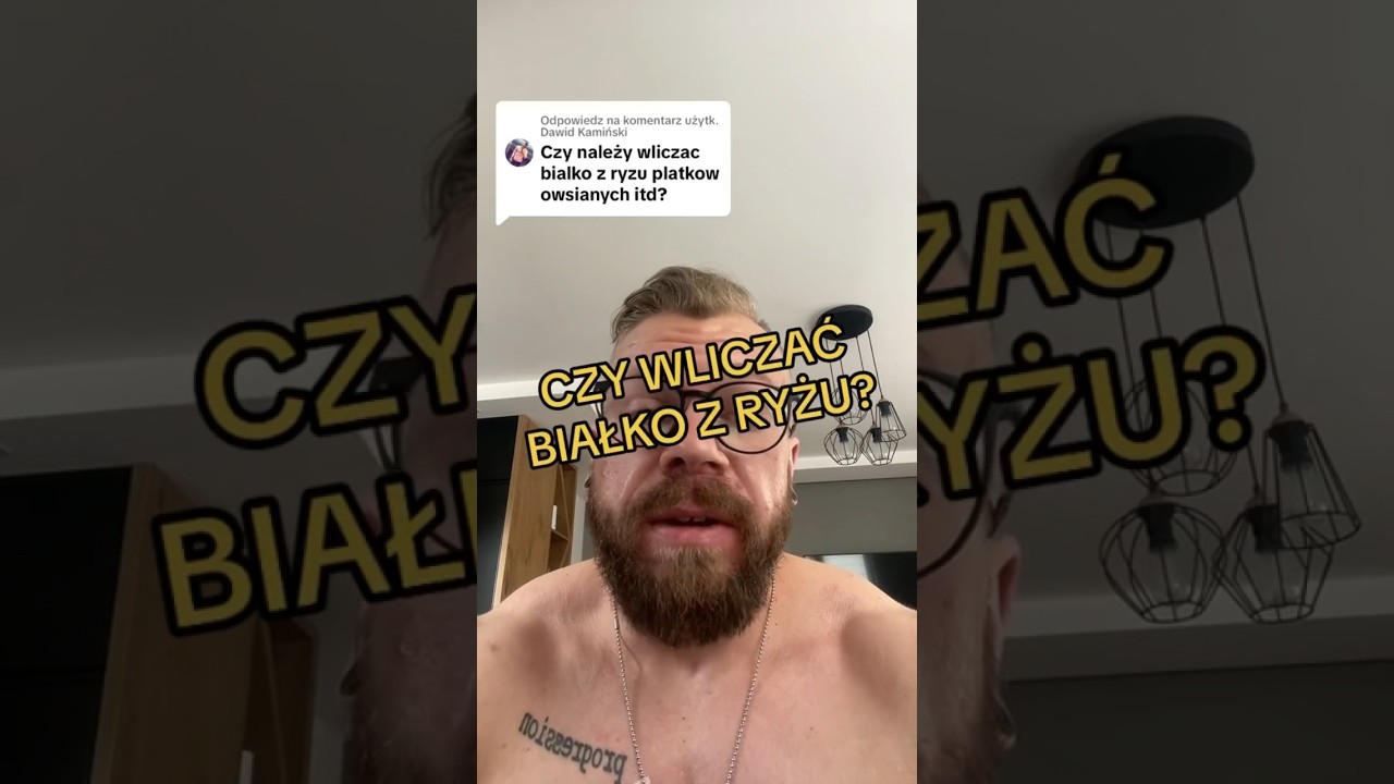 Czy wliczać białko z ryżu #dieta #fitness #bodybuilding #masa