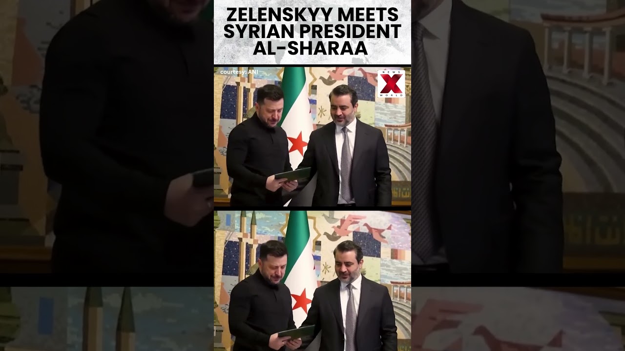 Zelenskyy meets Syrian President for diplomatic dialogue talks | NewsX World