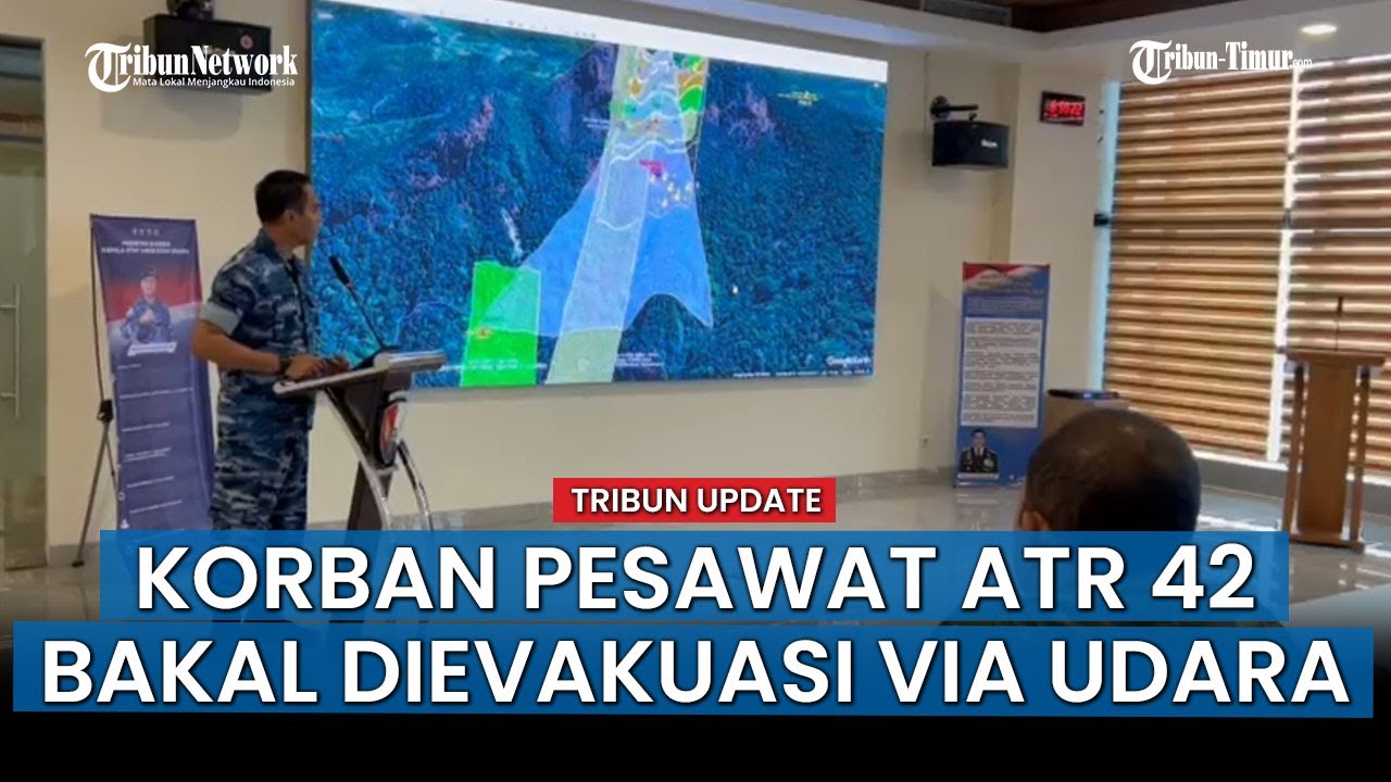 NEWS UPDATE; Cuaca Jadi Penentu, Proses Evakuasi Korban Pesawat ATR-42-500  Pakai Heli Berburu...