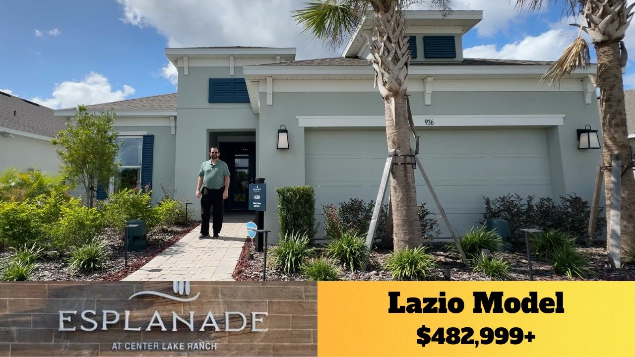 Taylor Morrison, Esplanade at Center Lake Ranch, Lazio Model, St Cloud, Florida