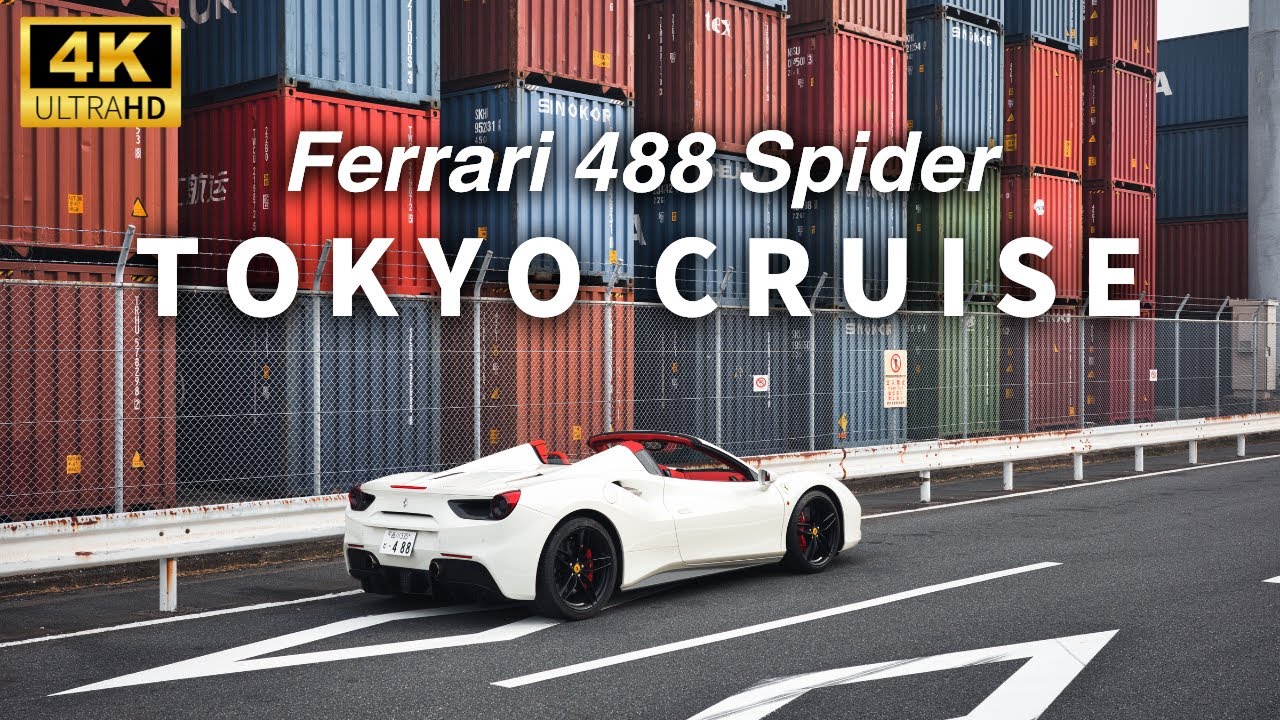 [4K POV] Ferrari 488 Spider | Daytime Full Loop on Shuto Expressway C1 🚗🌞✨