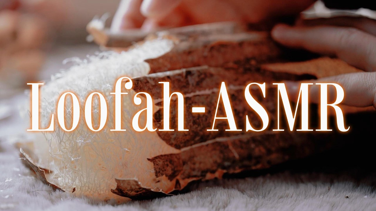 Loofah·ASMR|Soft and soothing triggering sound | No percussion | No human voice