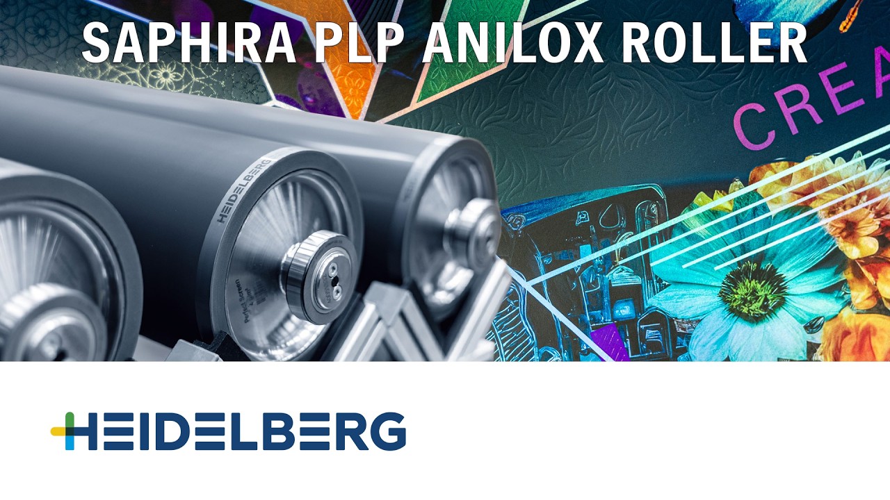 Technology for precise coating processes | Saphira PLP Anilox Roller