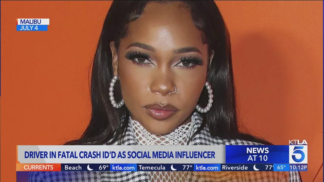 Driver in fatal crash identified as social media influencer