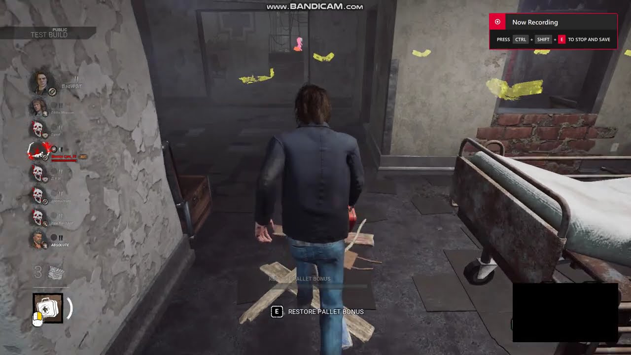 DBD Beta 9.4.0 - Pallet restore glitch