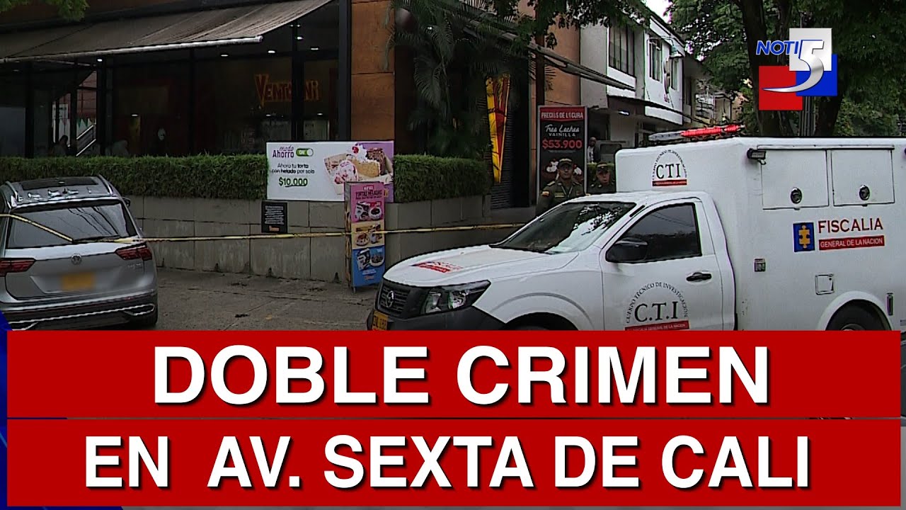 🔴 #ultimahora / Doble crimen en Av. sexta de Cali - 14 de Noviembre de 2025