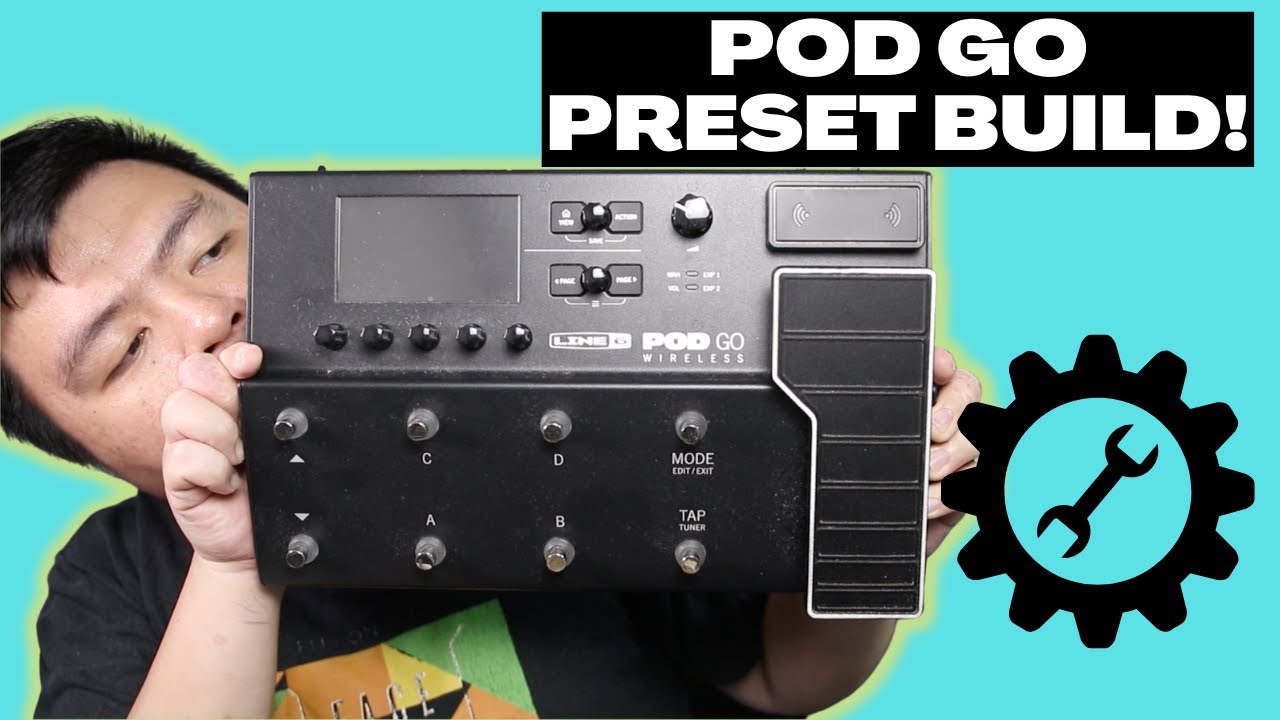 Создайте пресет POD Go Worship С НУЛЯ (строка 6)