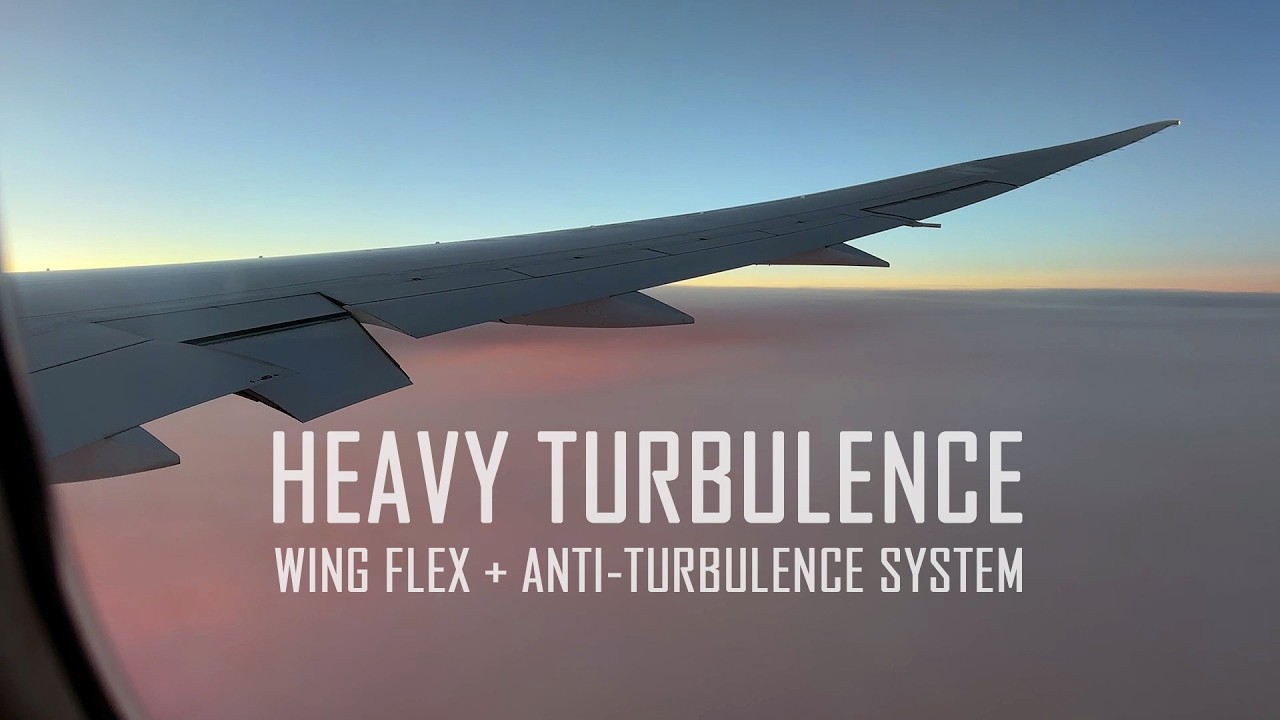 Heavy Turbulence on Vistara Boeing 787 | Wing Flex & Anti-Turbulence System in Action!