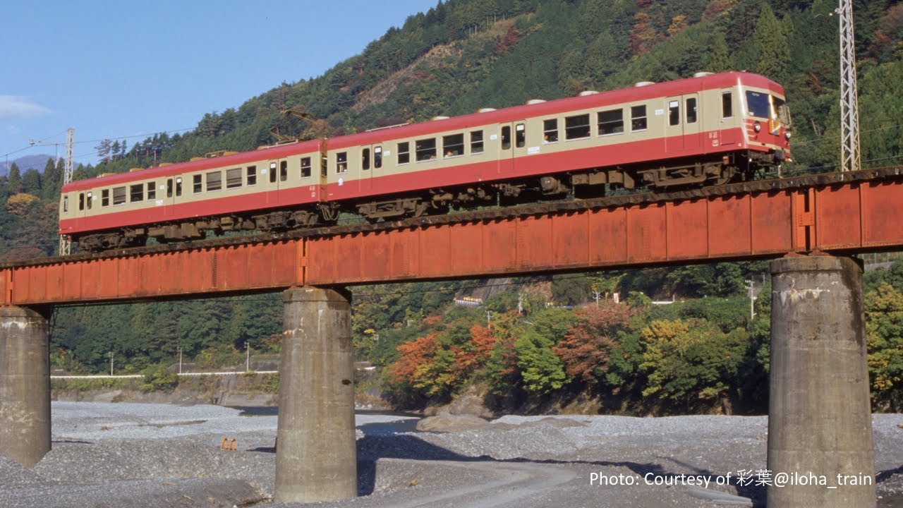 大井川鐵道の1000系電車【鉄道走行音】