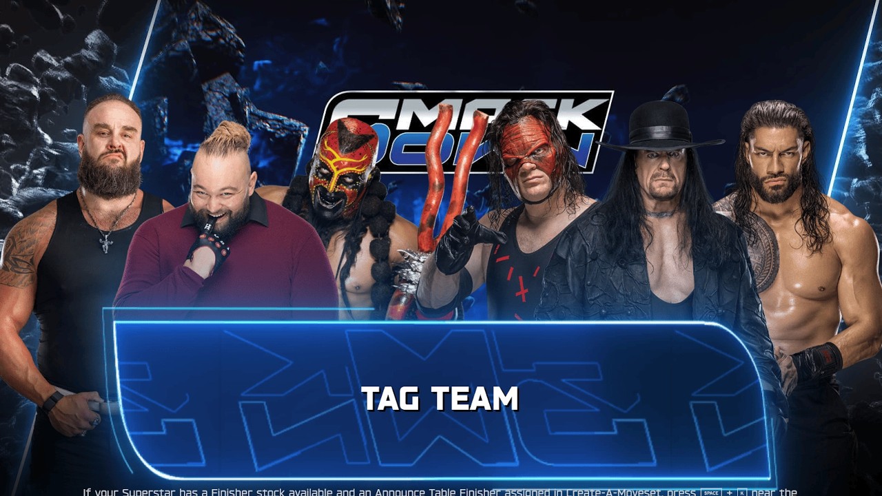 FULL MATCH - BRAUN STROWMAN & BRAY WYATT & BOOGEYMAN VS KANE & THE UNDERTAKER & ROMAN REIGNS