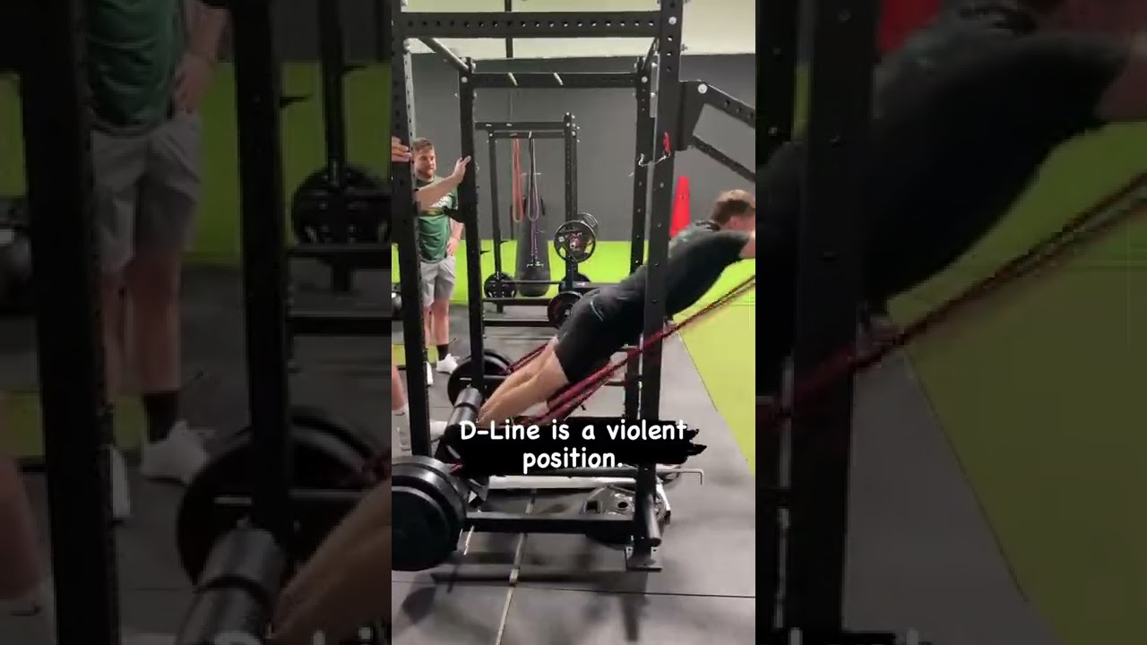 Training for D-Line is intense 😳