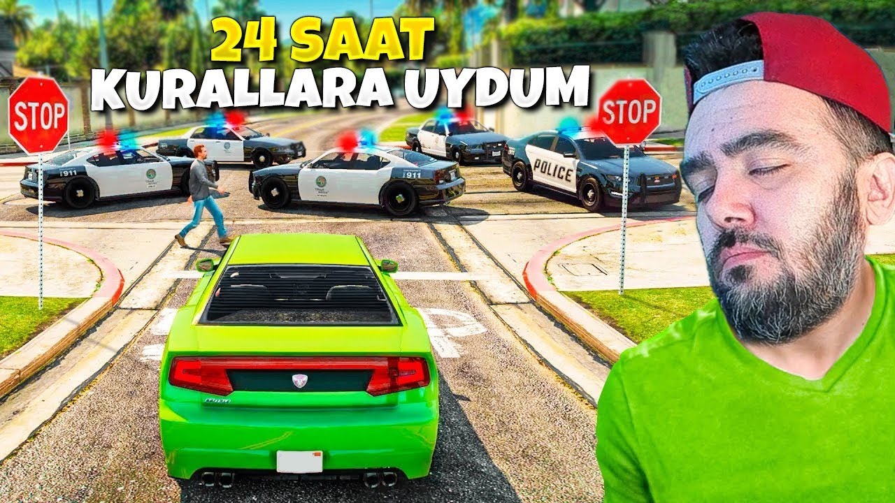 TÜRKPRO 24 SAAT ARALIKSIZ GTA 5 OYNADI REKOR KIRDI  - GTA 5 MODS