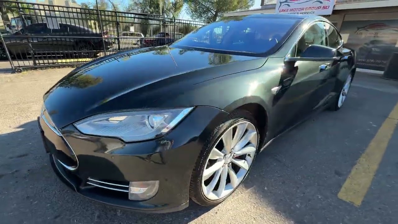2013 Tesla Model S P85+ vin P25583
