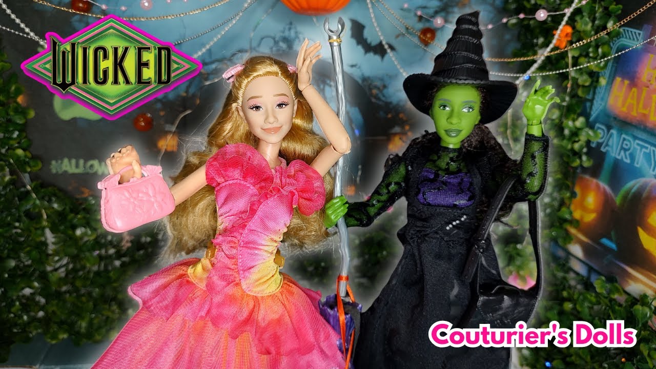 WICKED ELPHABA Y GLINDA MUÑECAS 💚💗ESPAÑOL 💙/Couturier's dolls / review / unboxing / Español #wicked