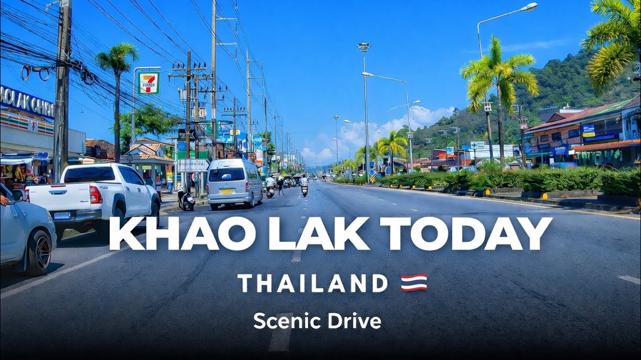 Khao Lak Thailand Scenic Drive 🇹🇭 | Driving Through the 2004 Tsunami Area