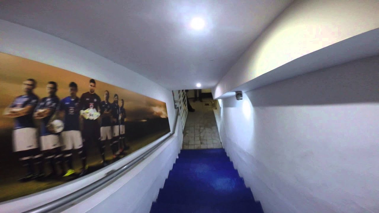 Llegando al estadio del cruz azul copa concacaf