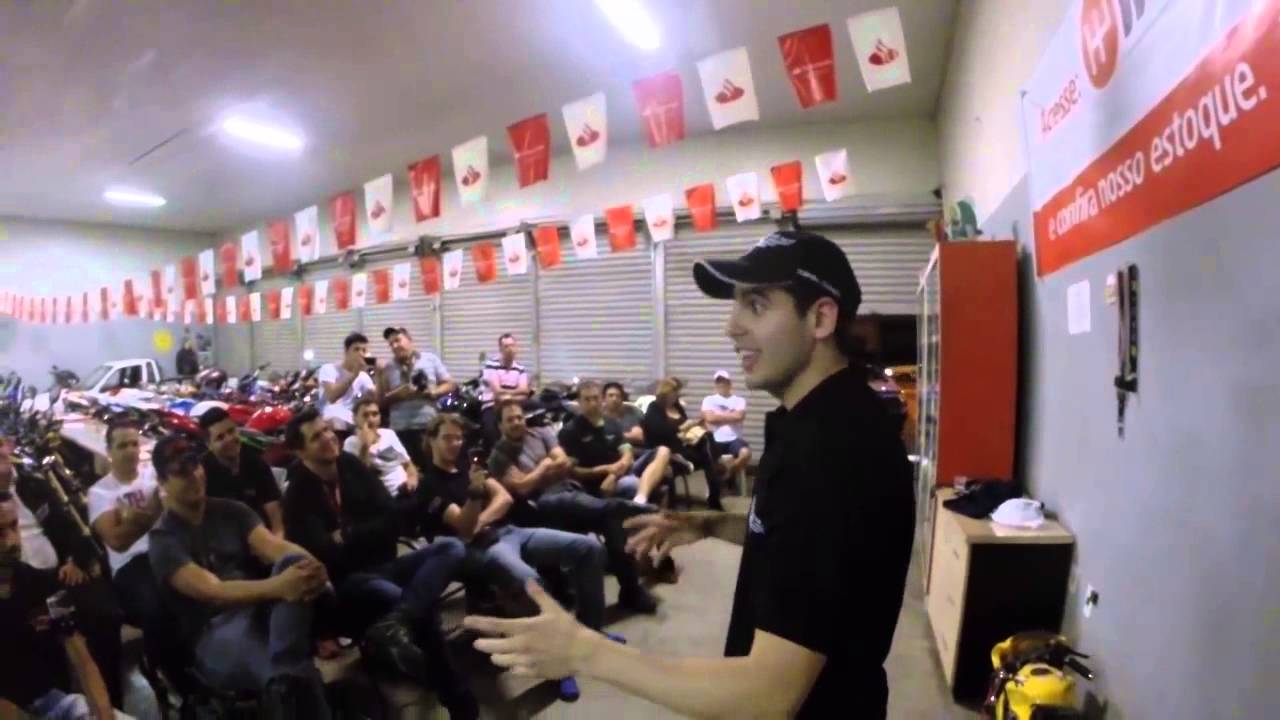 Palestra Durvalcareca/Cavaleiros de Aço na MR Motos