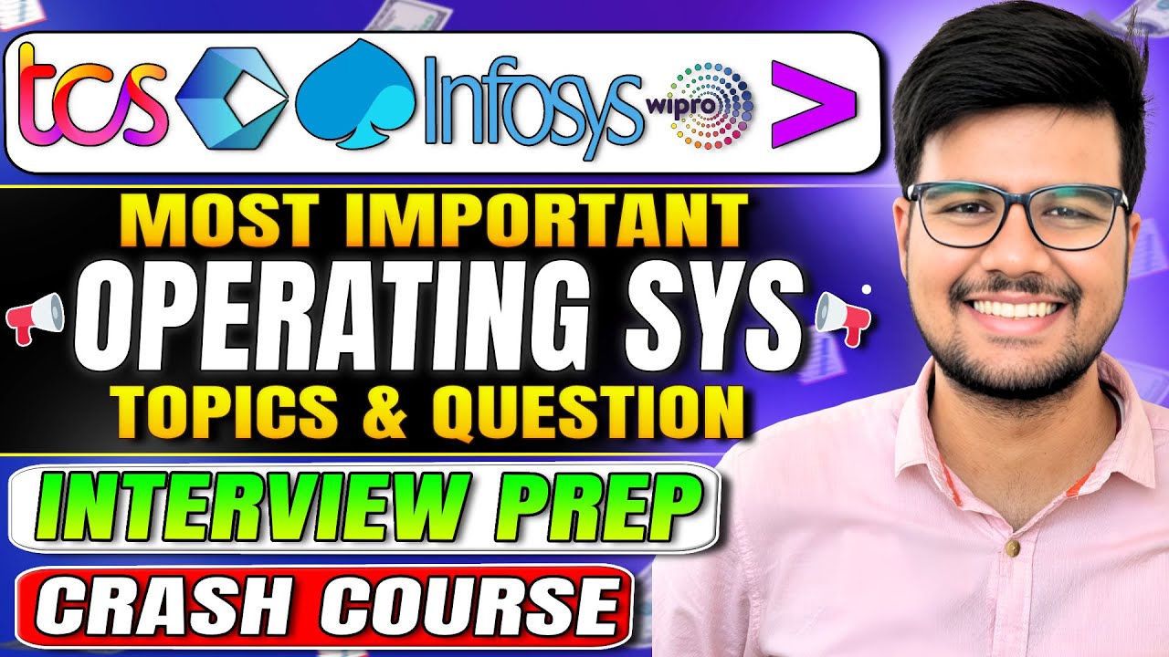 Top OS Interview Questions for TCS, Accenture, Capgemini & More! 🚀