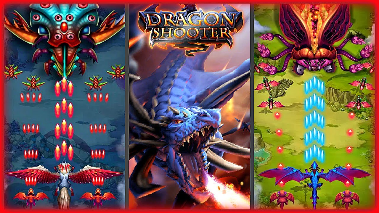 Dragon shooter - Dragon war - Arcade shooting game - Android Gameplay