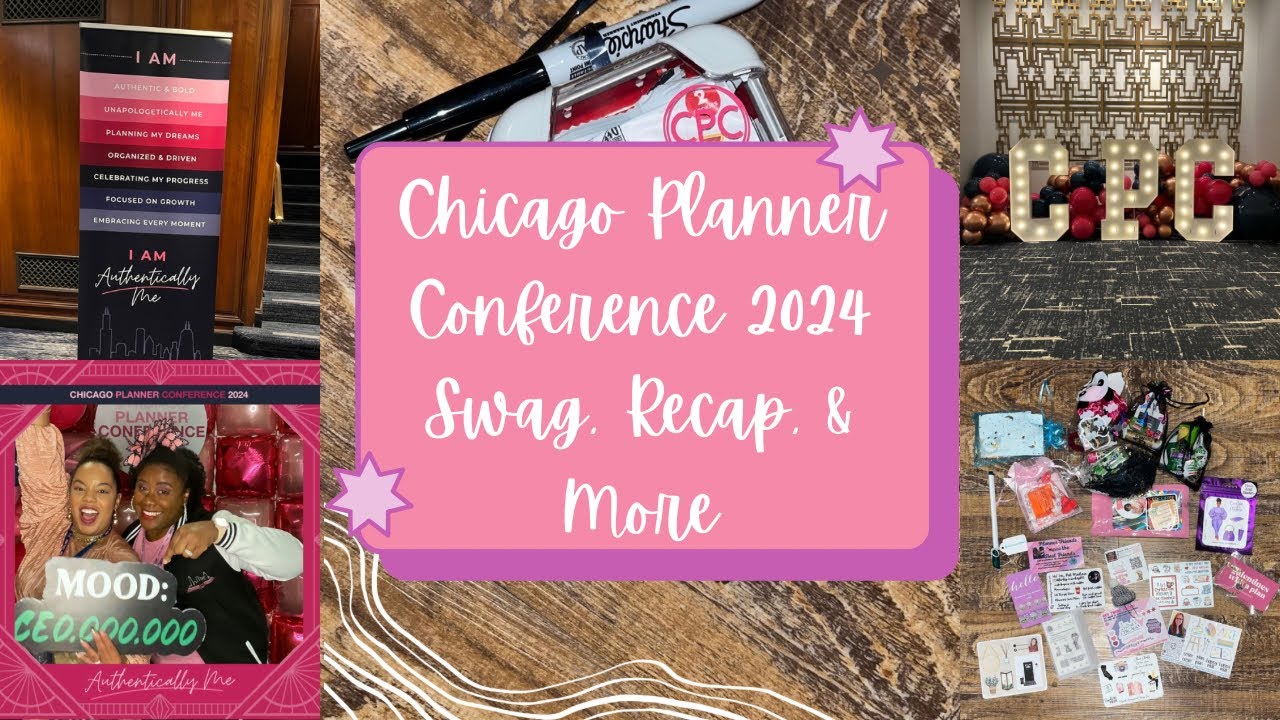 Chicago Planner Conference 2024 Swag, Recap, & More #plannercommunity #chicago #plannerlifestyle