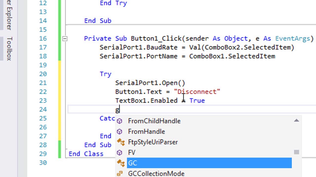 Make Your Own Arduino Serial Monitor in VB 2015