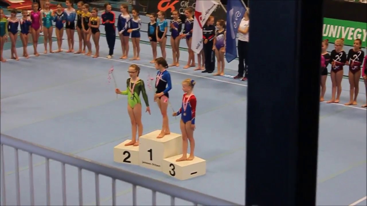 Halve finale NK turnen, pupil 1 - 2017 Bellingwolde