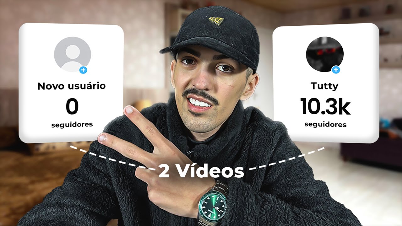 Criei um TikTok novo e MONETIZEI com 2 VÍDEOS... (NICHO ABSURDO)