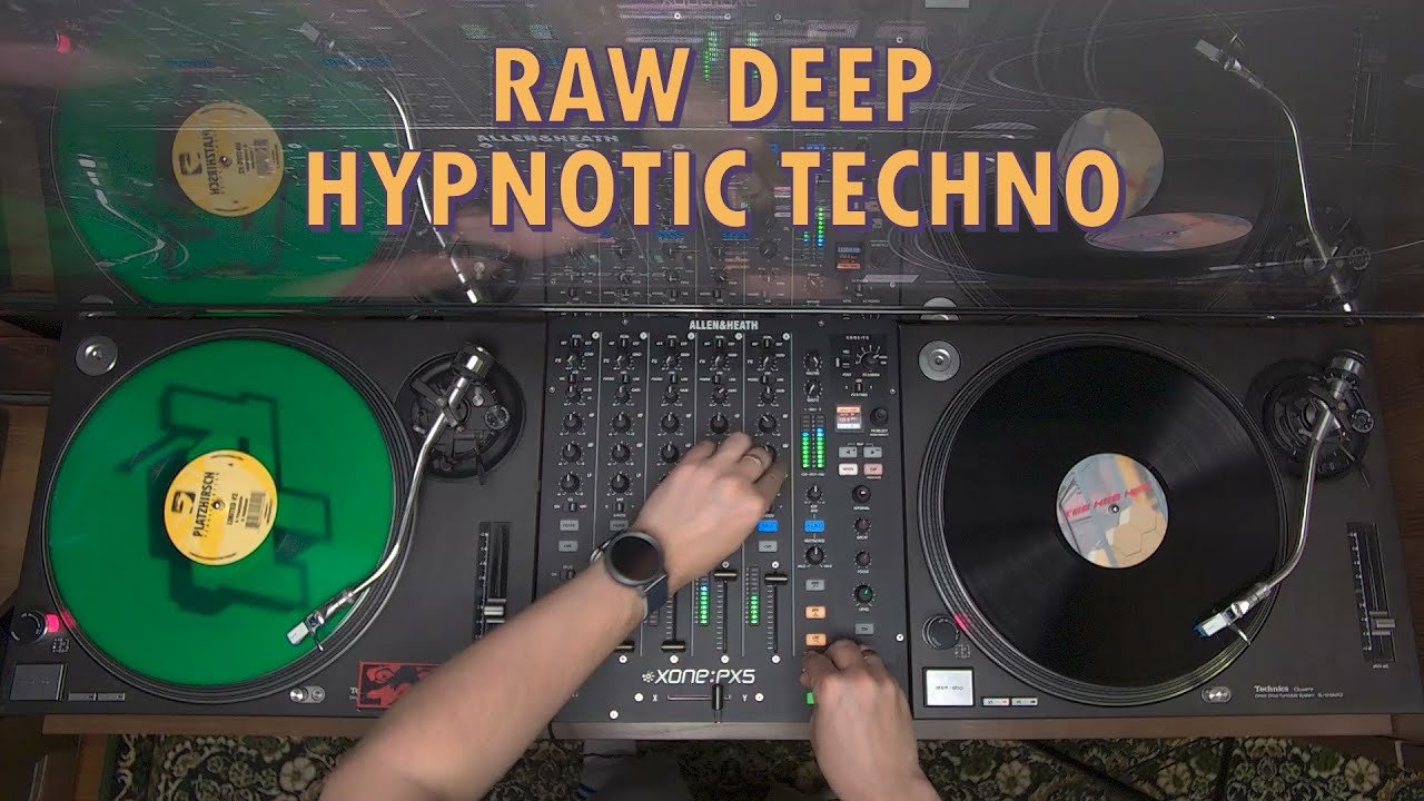 Raw, Deep, Hypnotic Techno, Vinyl only mix - DJ Phobos - Electronic Homework 03