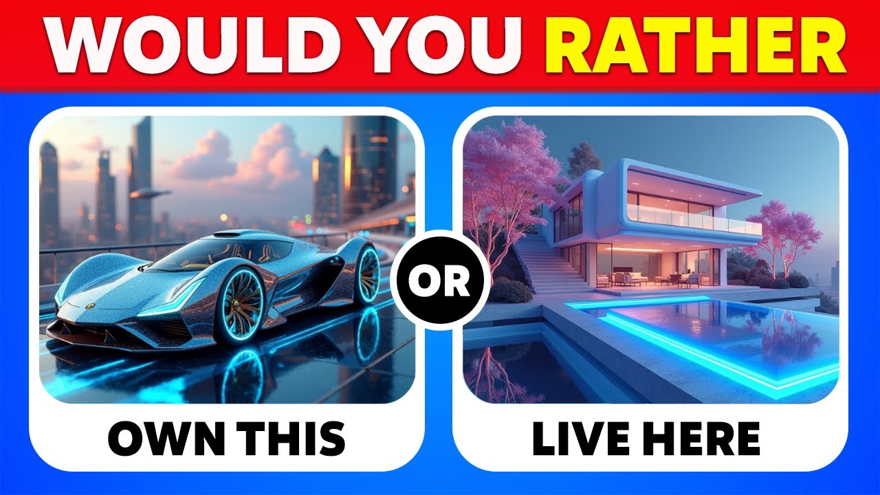Would You Rather...? LUXURY Life Edition! 💎💸💰 | Rabbit Quiz