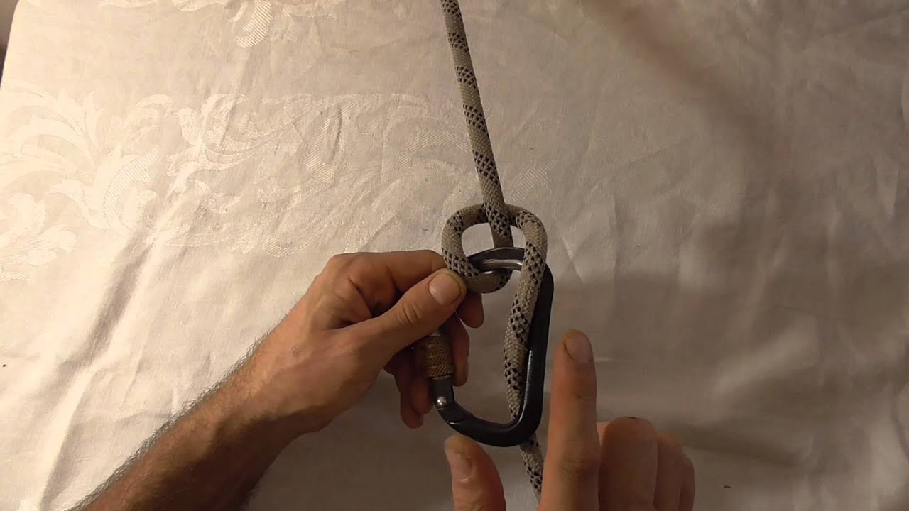 Climbing Tools: Munter Hitch/Italian Hitch For Rappel, Abseil, Belay