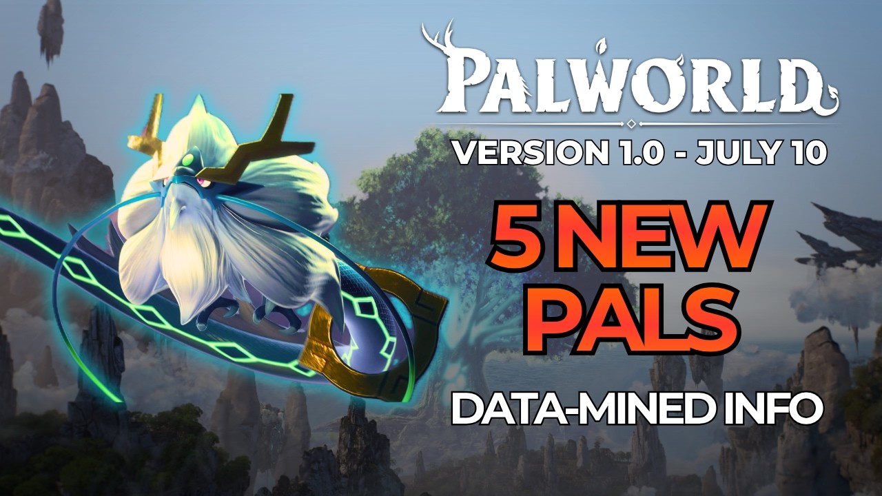 Новый трейлер Palworld 1.0 (босс рейда &laquo;Мировое дерево&raquo;), найденный в данных игры.