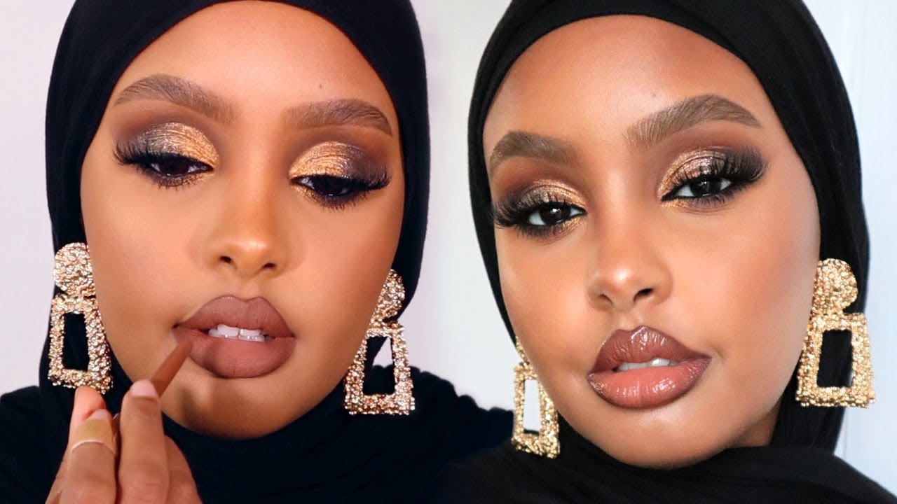 EASY GOLD SMOKEY EYE LOOK ✨ *highly requested* | Jasmine Egal