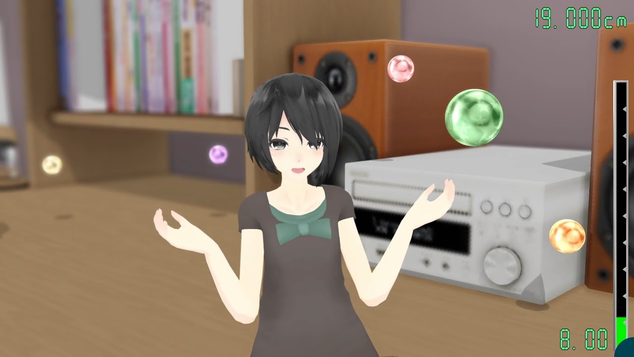 縮む深雨で「ピチカートドロップス」 - MMD Shrink Dance