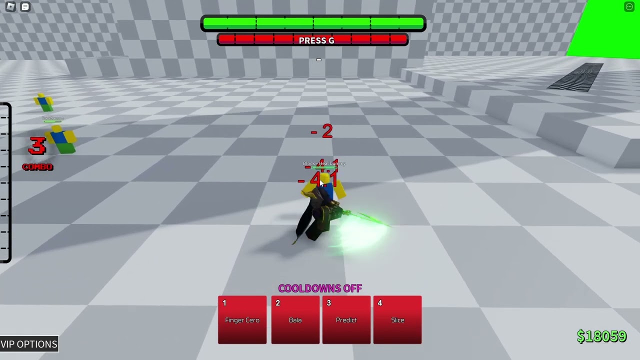 ABA Combos: Ulquiorra (Base)