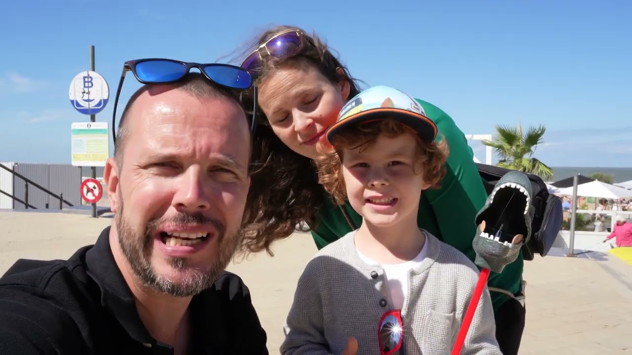 Urlaub in De Haan Belgien | Tag 3 - Dinosaurier und das Meer