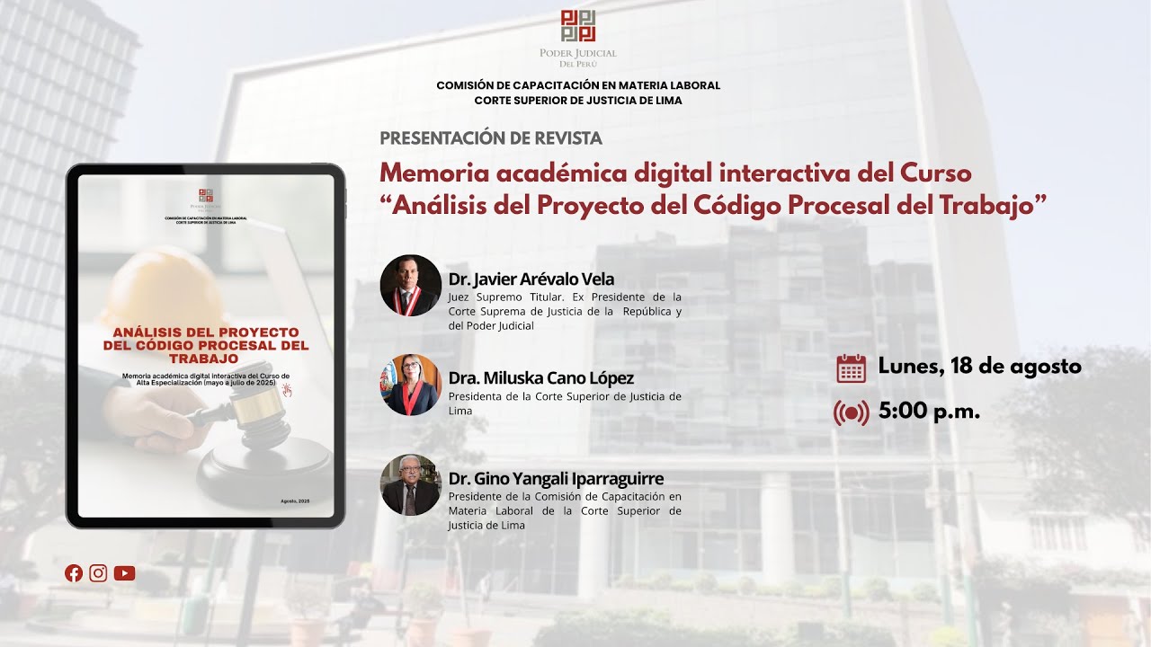 Memoria Académica Digital Interactiva del Curso de Alta Especialización sobre el Proyecto del CPT