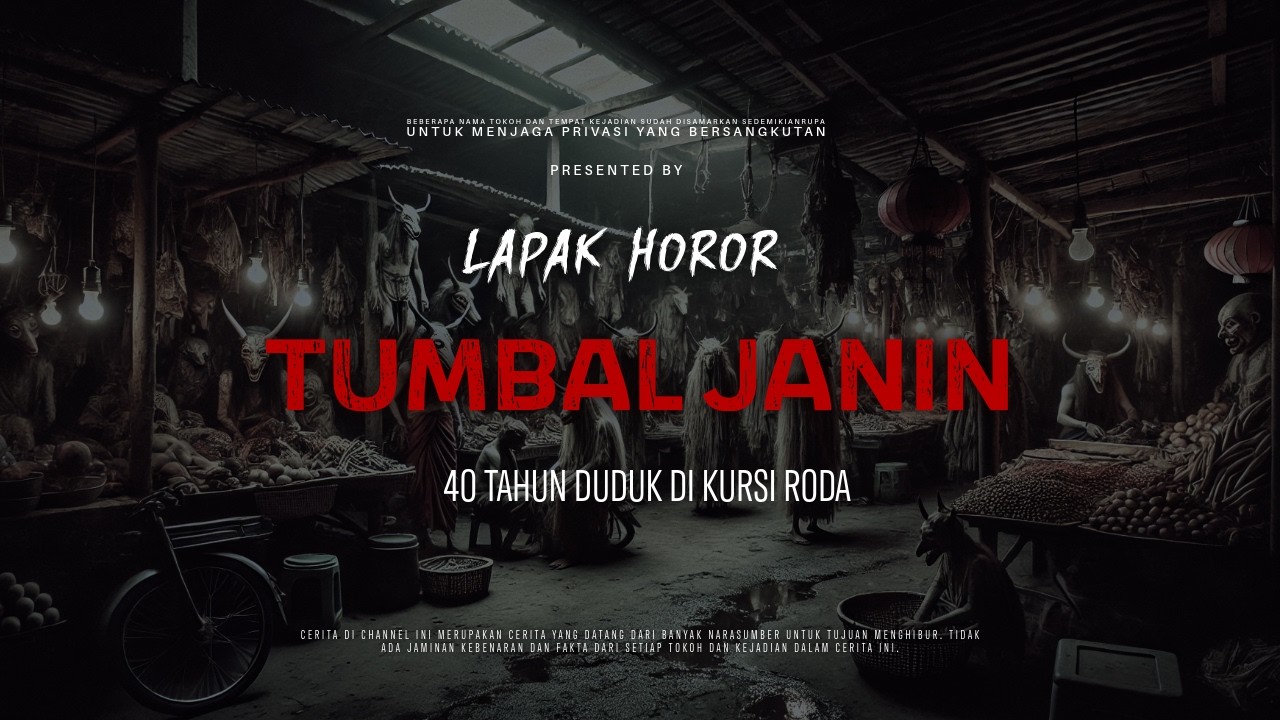 TUMBAL JANIN - 40 TAHUN DUDUK DI KURSI RODA | EP415 Lapak Horor