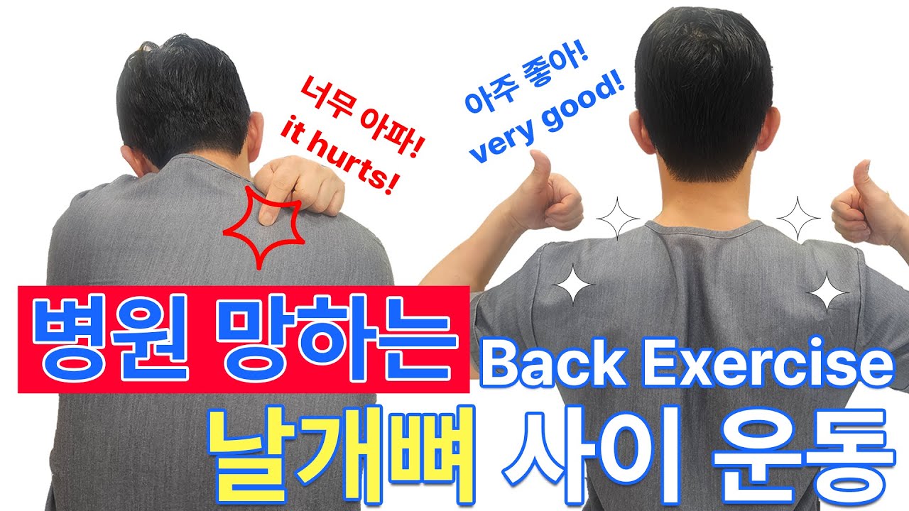 [마디마디신경외과] 병원 망하는 날개뼈 사이 운동