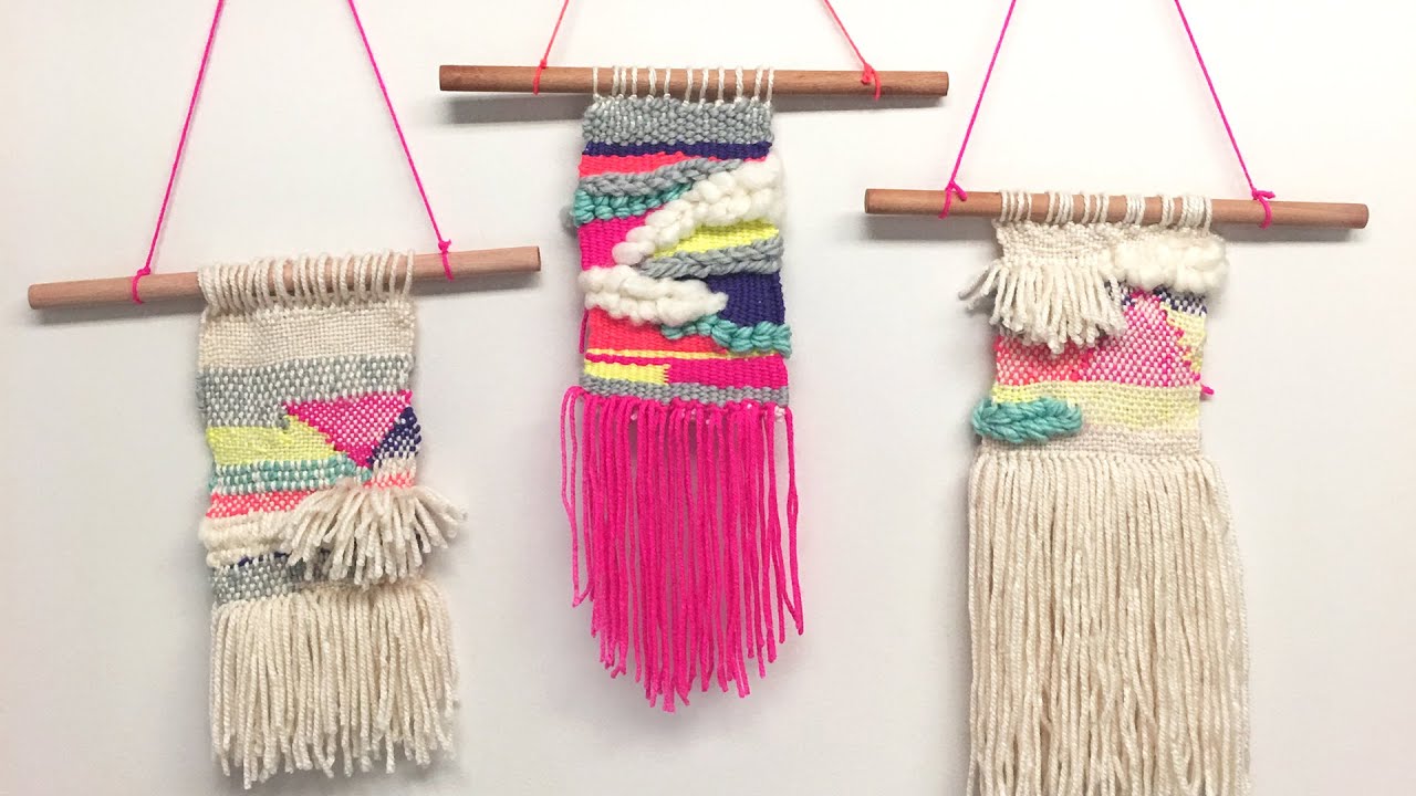 WHATDAYMADE DIY: Tissage Woven Wall Hagging