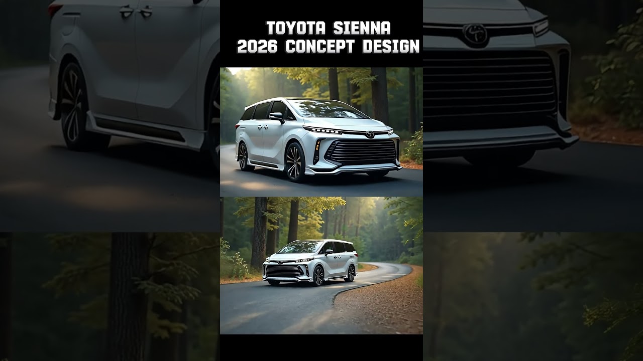 🌟 Next-Gen Toyota Sienna 2026 – A Fusion of Style and Technology! 