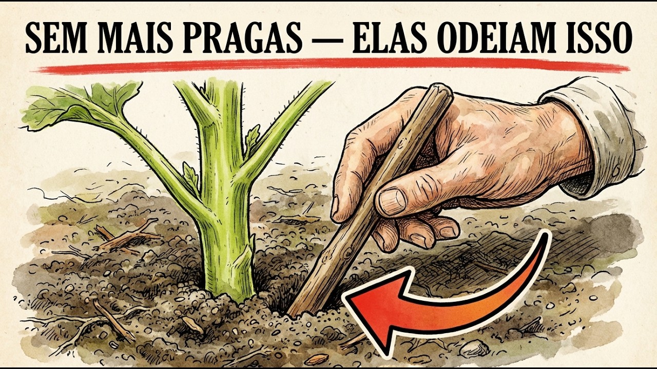 Por que os jardins Amish nunca têm pragas — o método do “pau” que as corporações odeiam
