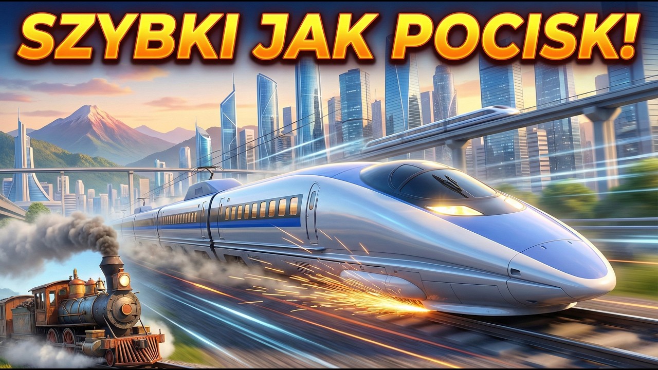 Najszybszy Pociąg Świata! 🚅💨 Czy unosi się nad torem? (MAGLEV)
