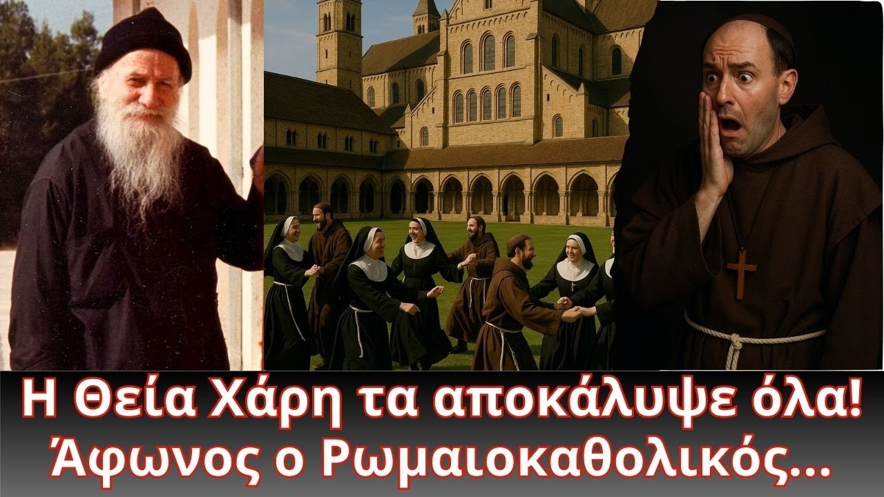 Ο Άγιος Πορφύριος τα αποκάλυψε όλα, έμεινε άφωνος ο Ρωμαιοκαθολικός μοναχός!