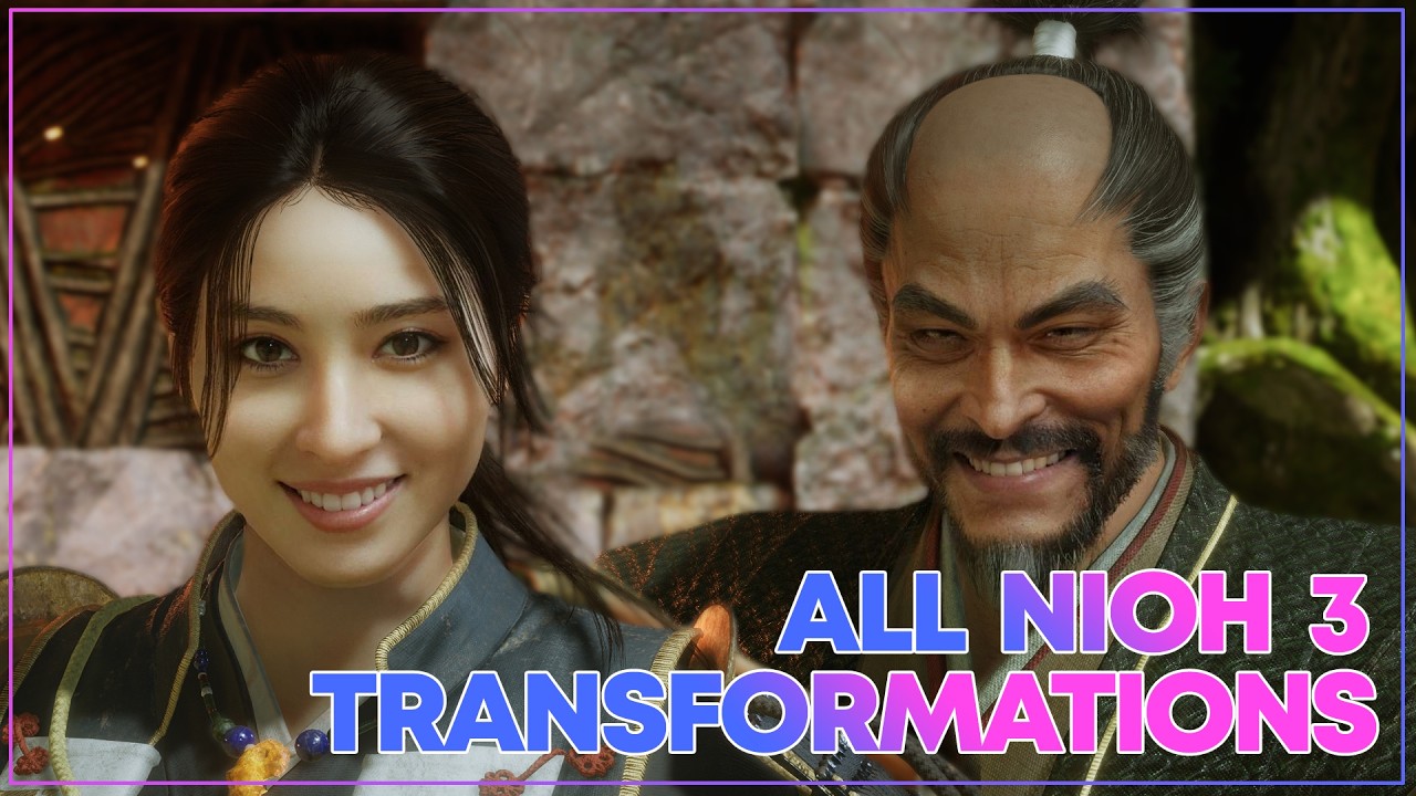 Nioh 3 - All Transformations [SPOILERS]