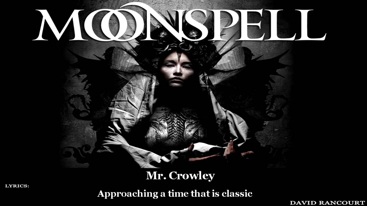 Moonspell Mr.Crowley [Lyric Video]