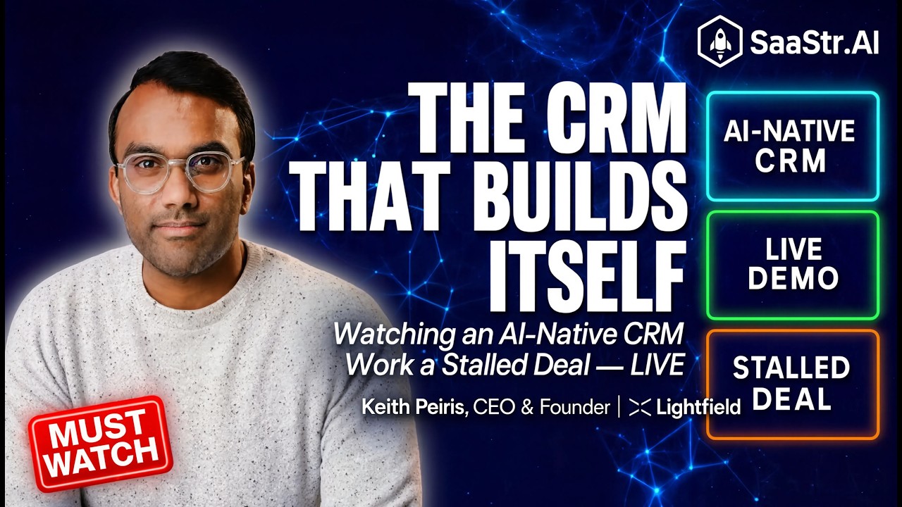 CRM, который собирает себя сам: живая демонстрация от Кита Пейриса из Lightfield
