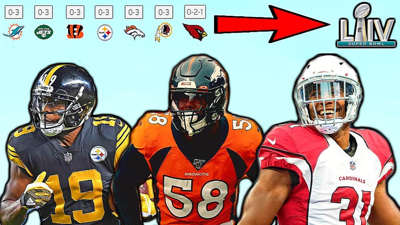 CAN THE BEST PLAYERS FROM WIN LESS NFL TEAMS WIN A SUPERBOWL? Madden 20 Franchise Experiment